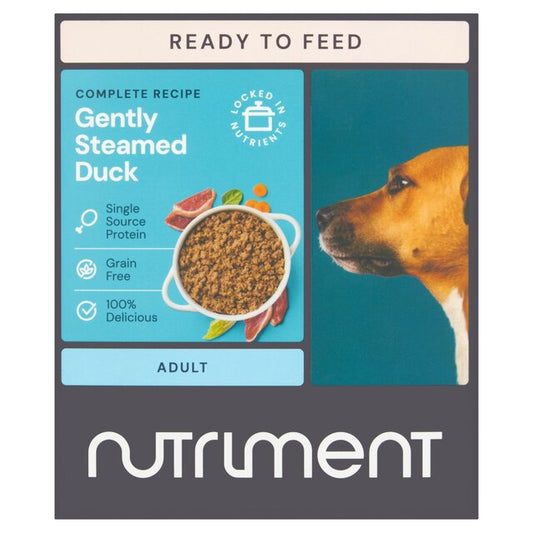 Nutriment Gently Steamed Recipe Duck for Dogs