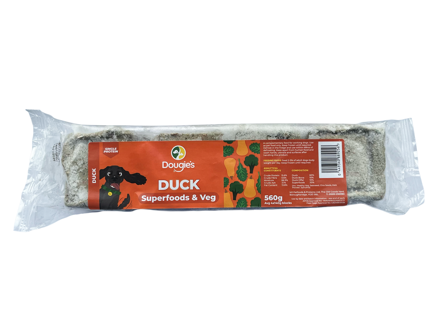Dougies Duck Superfood 560g