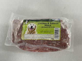 Chicken and Salmon Mince