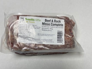 Beef and Duck Mince Complete