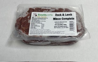 Duck and Lamb Mince Complete