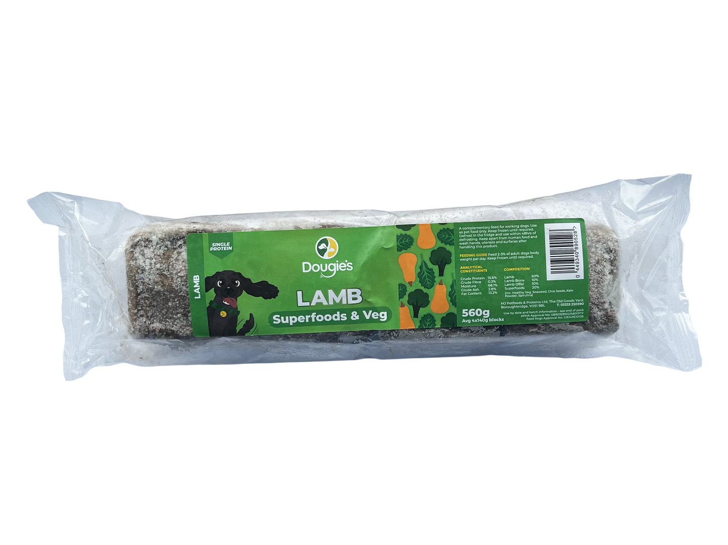 Dougies Lamb Superfood 560g