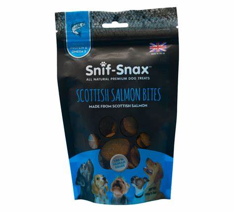Snif Snax Scottish Salmon Bites 100g