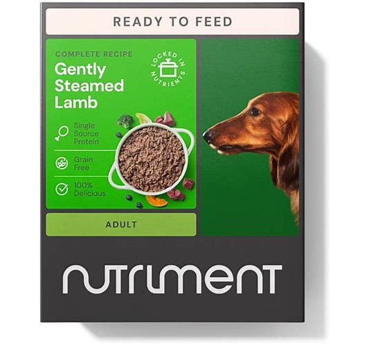 Nutriment Gently Steamed Lamb for Dogs