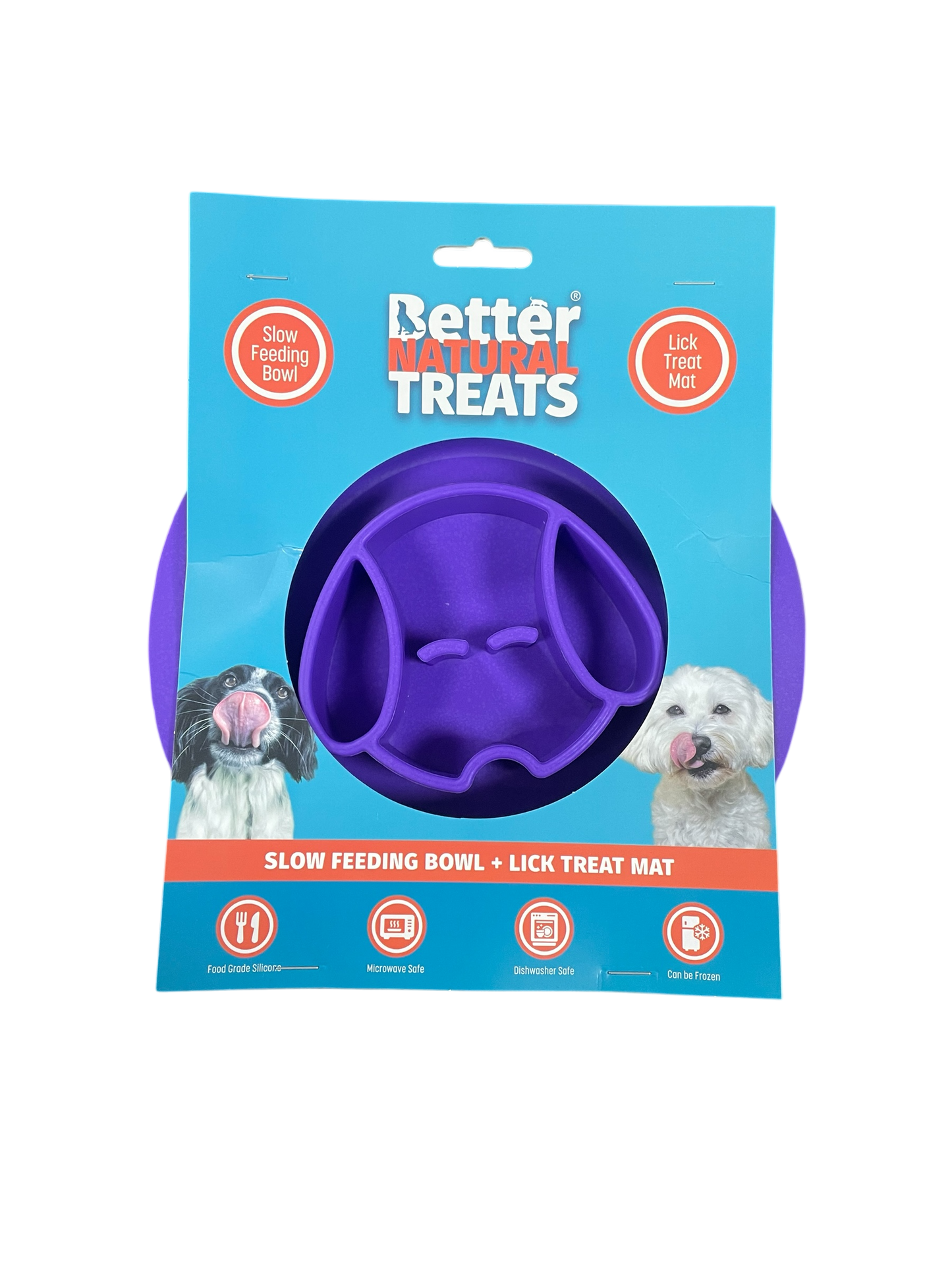 Slow Feeding Bowl + Lick Mat