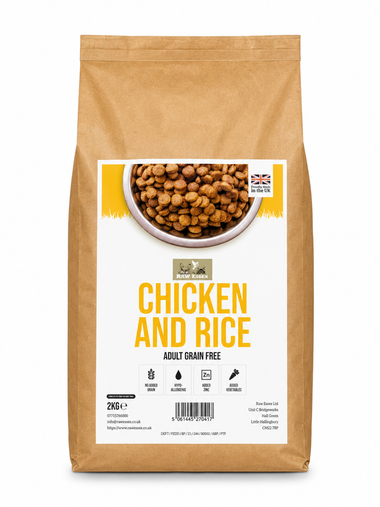 Raw Essex Chicken And Rice 2kg
