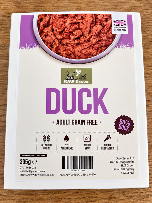 Raw Essex Duck Wet Food