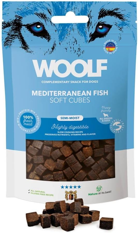 Woolf Soft Cubes Mediterranean Fish