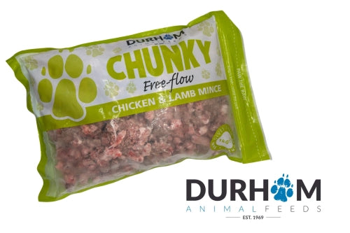 Chunky Free Flow Chicken and Lamb Mince 1kg