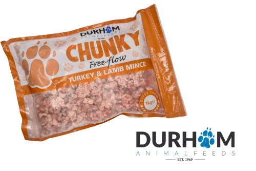 Chunky Free Flow Turkey and Lamb Mince 1kg