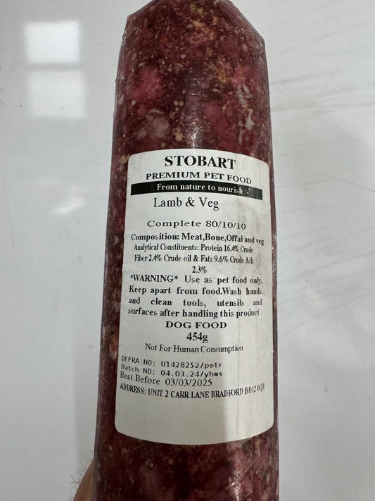Stobart Lamb & Veg Complete 454g