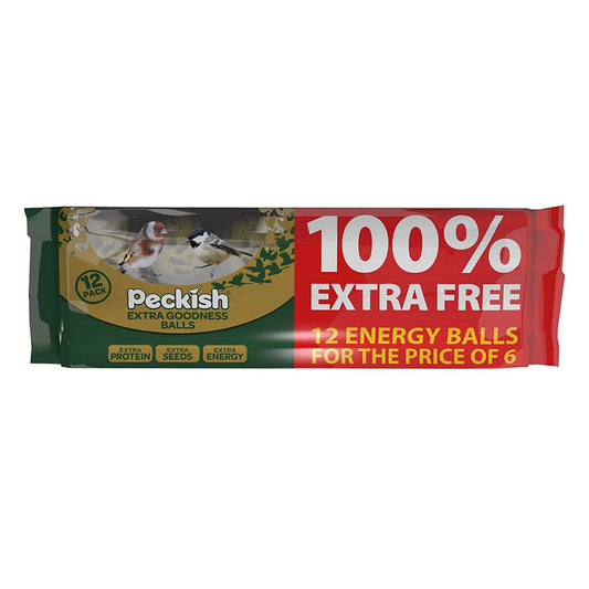 Peckish Extra Goodness Energy Ball - 12 Pack