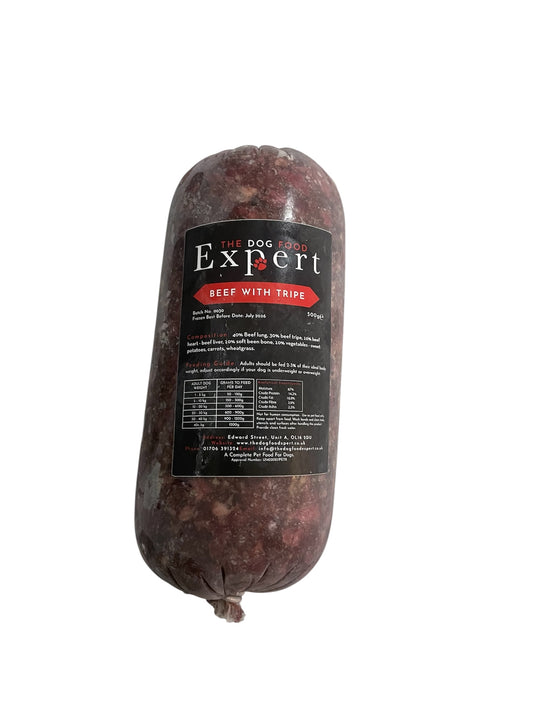 Dog Food Expert Beef and Tripe Mince