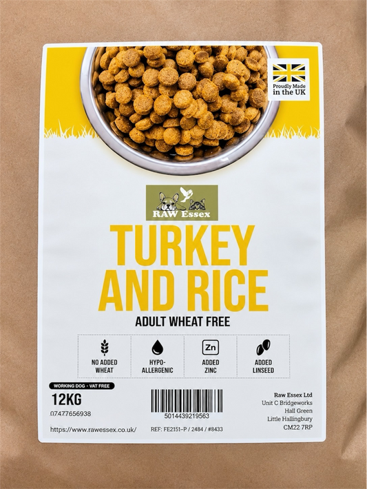 Turkey and Rice 12kg