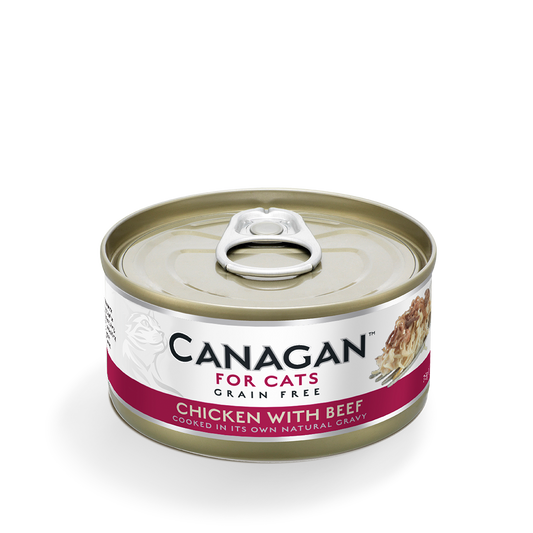 Canagans for Cats Chicken with Beef