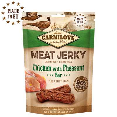 Carnilove Meat Jerky Chicken with Pheasant Bar