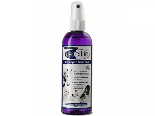 Leucillin Antiseptic Spray for Animal Wounds & Injuries 150ml