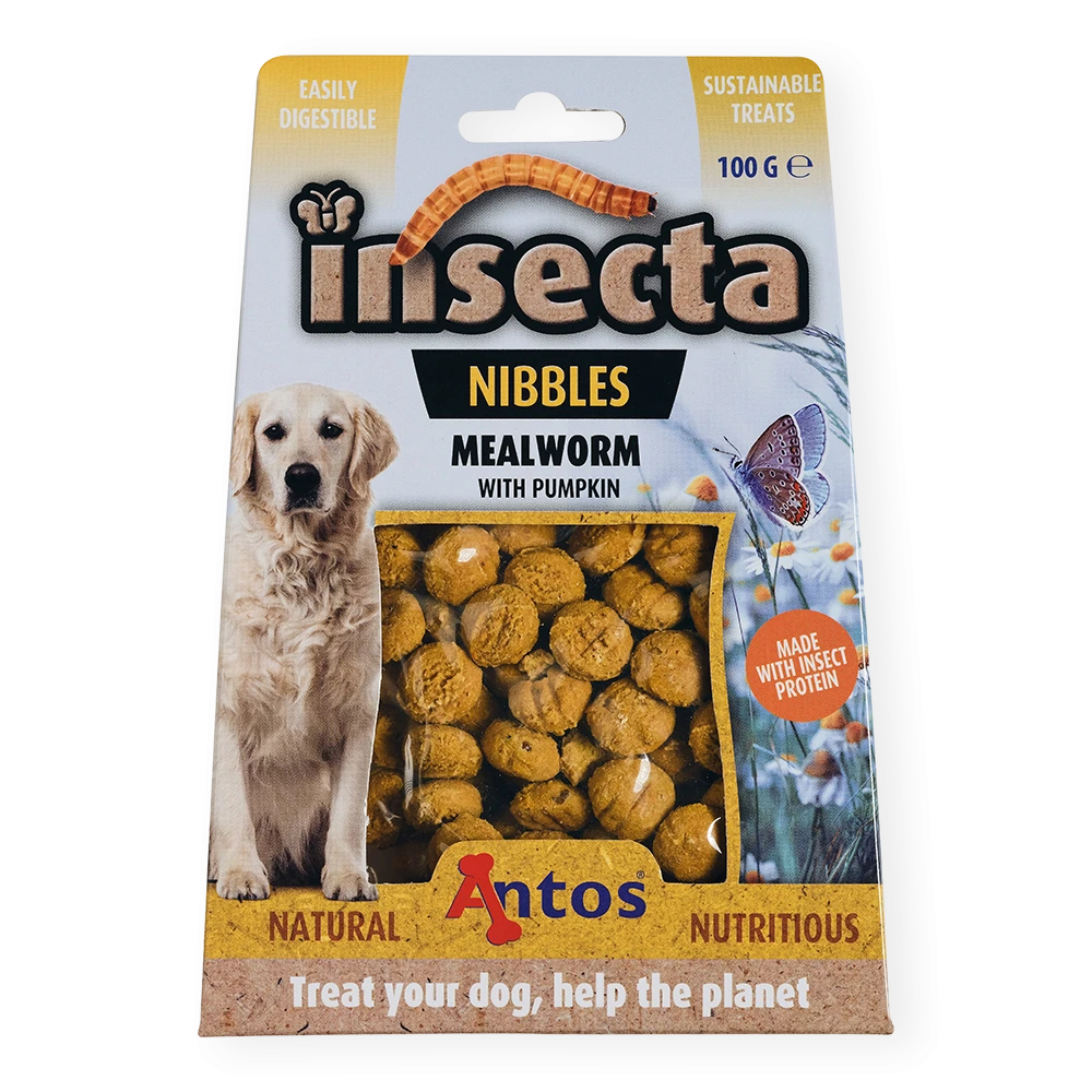 Antos Insecta Nibbles Mealworm & Pumpkin