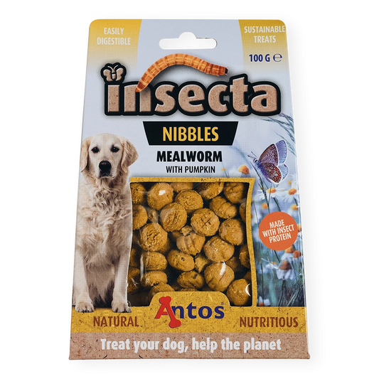 Antos Insecta Nibbles Mealworm & Pumpkin