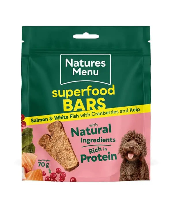 Natures Menu Superfood Bars Salmon and White Fish