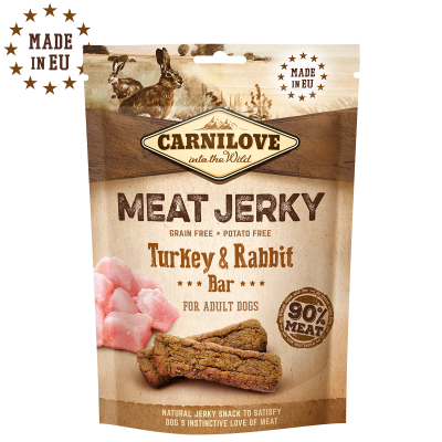 Carnilove Meat Jerky Turkey & Rabbit Bar